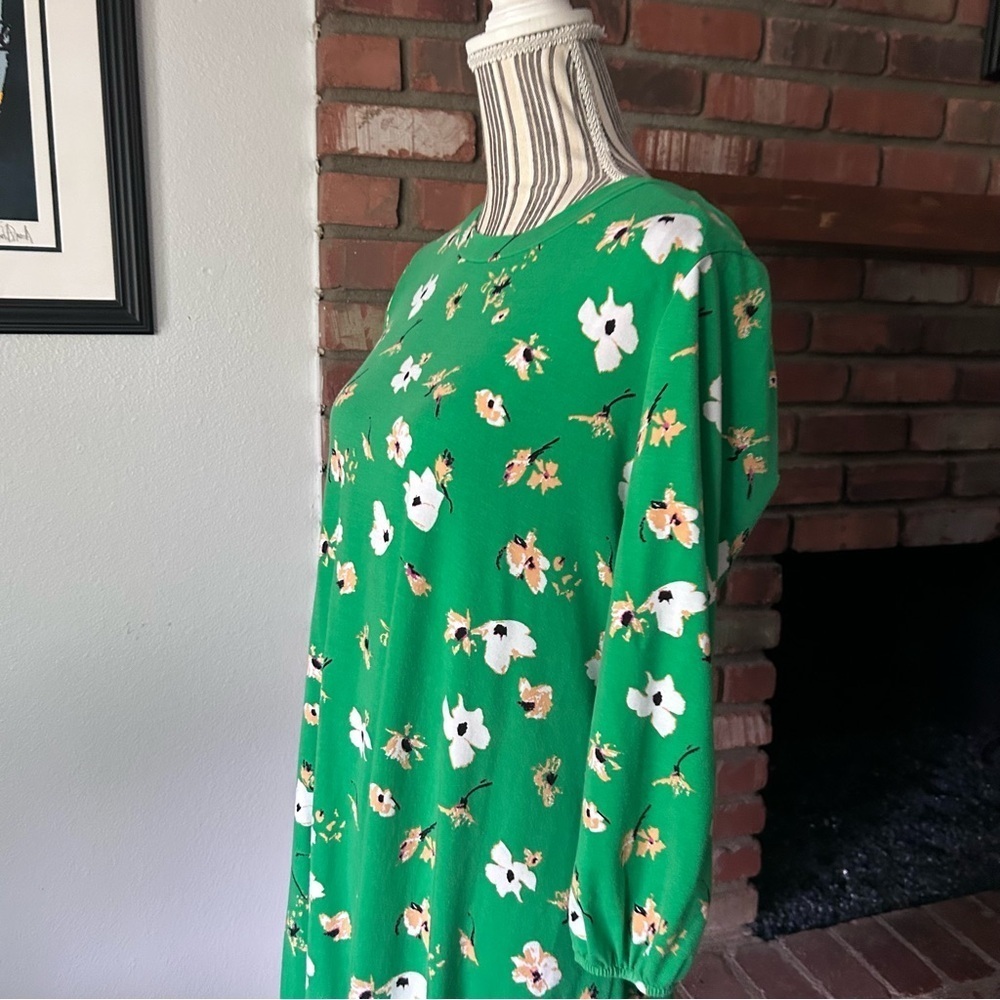 Sonnet James Georgia Play Dress in Green Floral Sz S - Picture 8 of 13